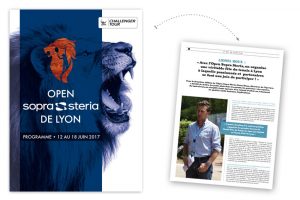 Création identité graphique Open sopra steria : logo, supports com