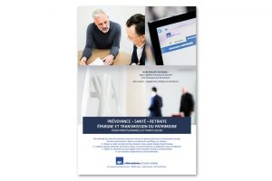 Communication groupe Axa création annonces presse 2017 Goliatus